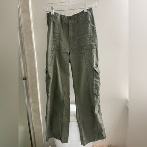 Abercrombie & Fitch Green Cargo Pants